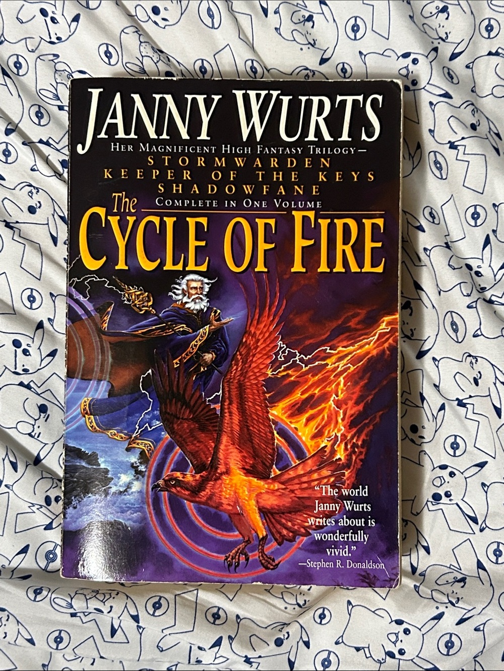 VINTAGE 1999 | Cycle of Fire Trilogy by Janny Wurts